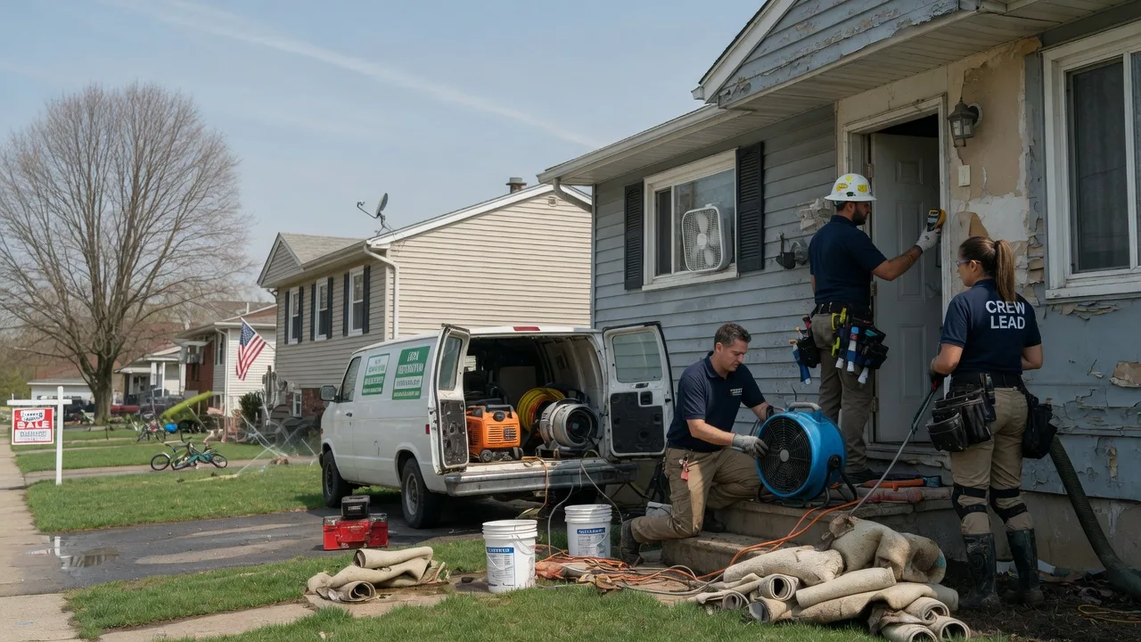 Flood Cleanup in Chickasaw, OH near me