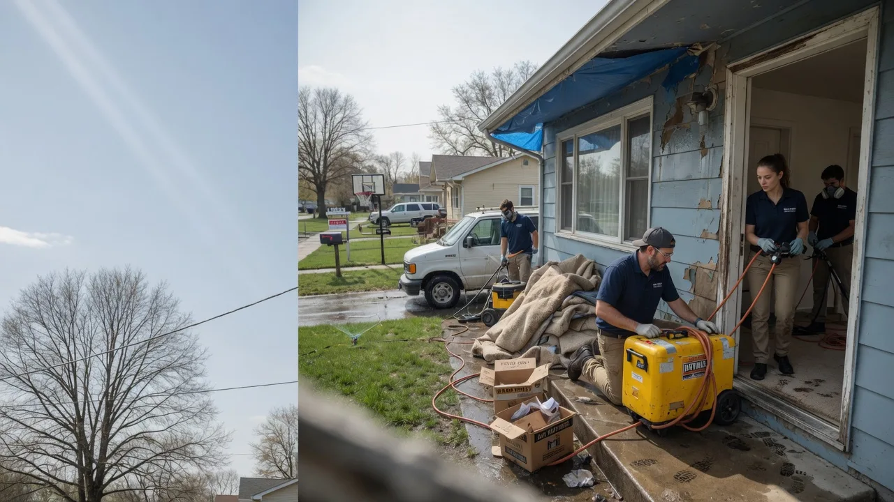Basement Flood Cleanup in Chickasaw, OH near me